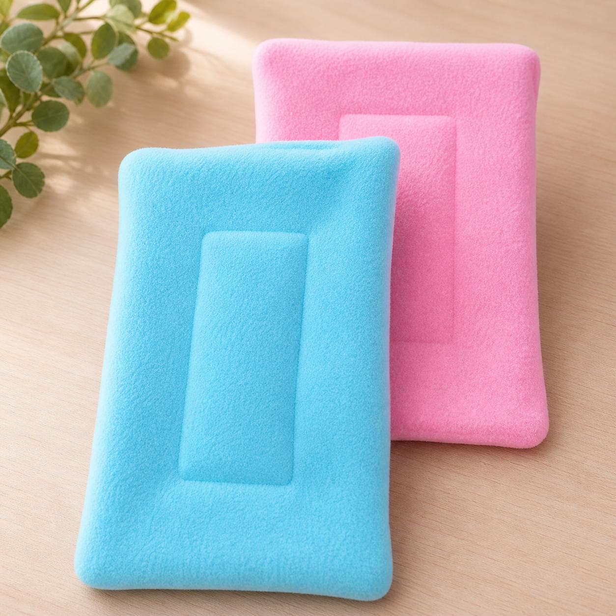 Custom Fleece Potty Pads Set of 2: Absorbent Guinea Pig, Hedgehog Cage Liner