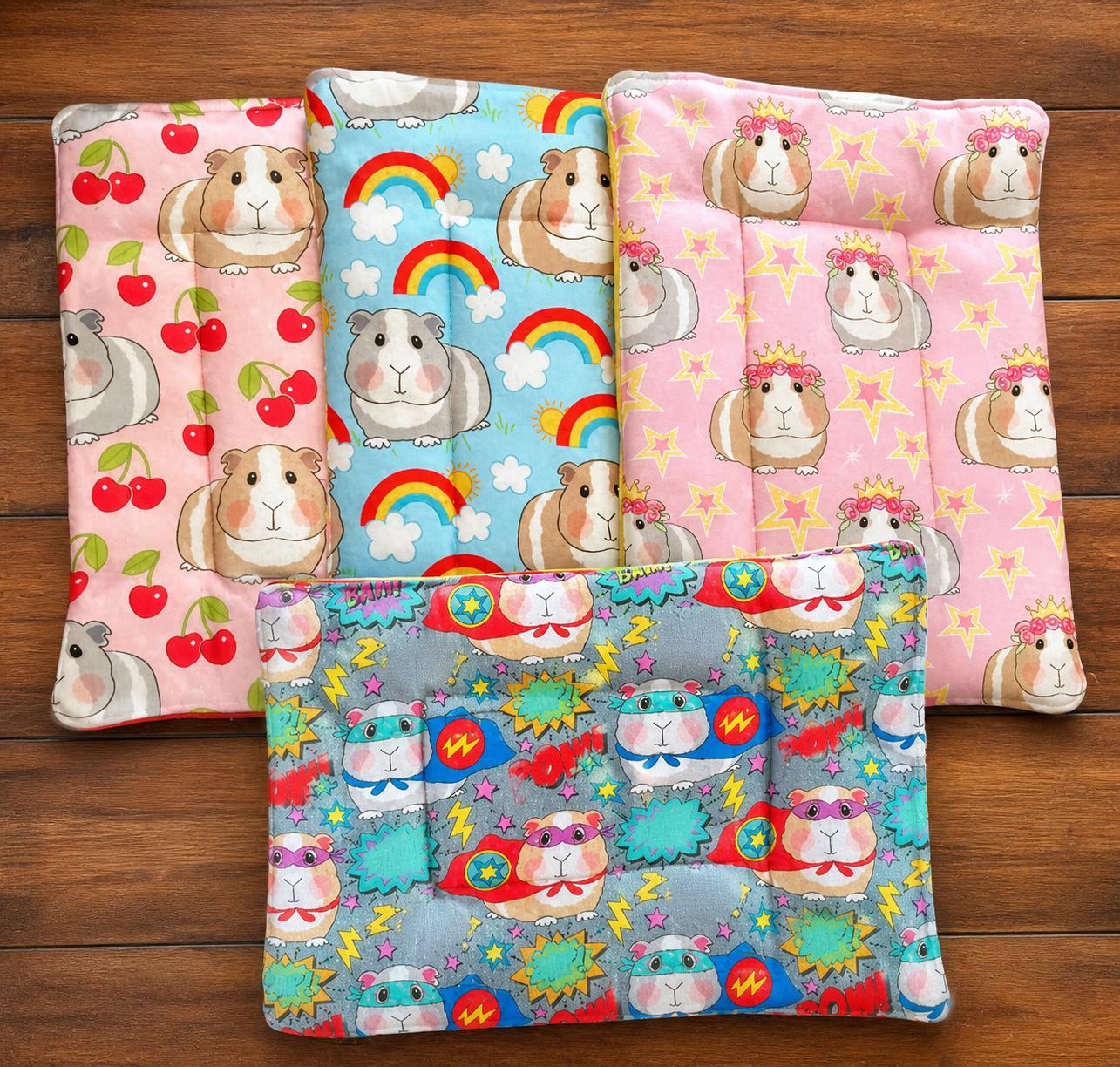 Custom Guinea Pig Tunnel Bed Washable Small Animal Hideout, Hedgehog Ferret Chinchilla Cozy Double Exit Pet Tube Hedgehog Ferret Chinchilla