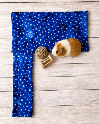 Guinea Pig Fleece Cage Liner: Kavee Loft with Attached Ramp (14x28)