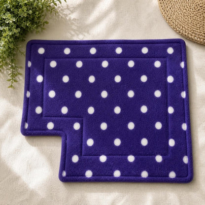 Guinea Pig Fleece Cage Liner: Wide Loft, Ramp Notch - 28x28"