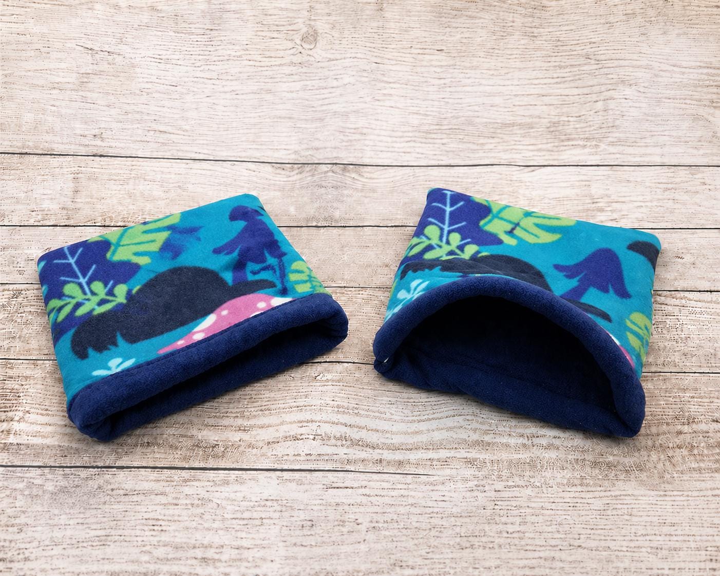 Ready to Ship Fleece Guinea Pig Bed, Hedgehog Ferret Sleep Sack or Cuddle Sack Stay-Open Snuggle Pouch Small Pet Cozy Hideout cuddle cup bed