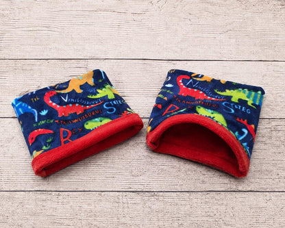 Ready to Ship Fleece Guinea Pig Bed, Hedgehog Ferret Sleep Sack or Cuddle Sack Stay-Open Snuggle Pouch Small Pet Cozy Hideout cuddle cup bed