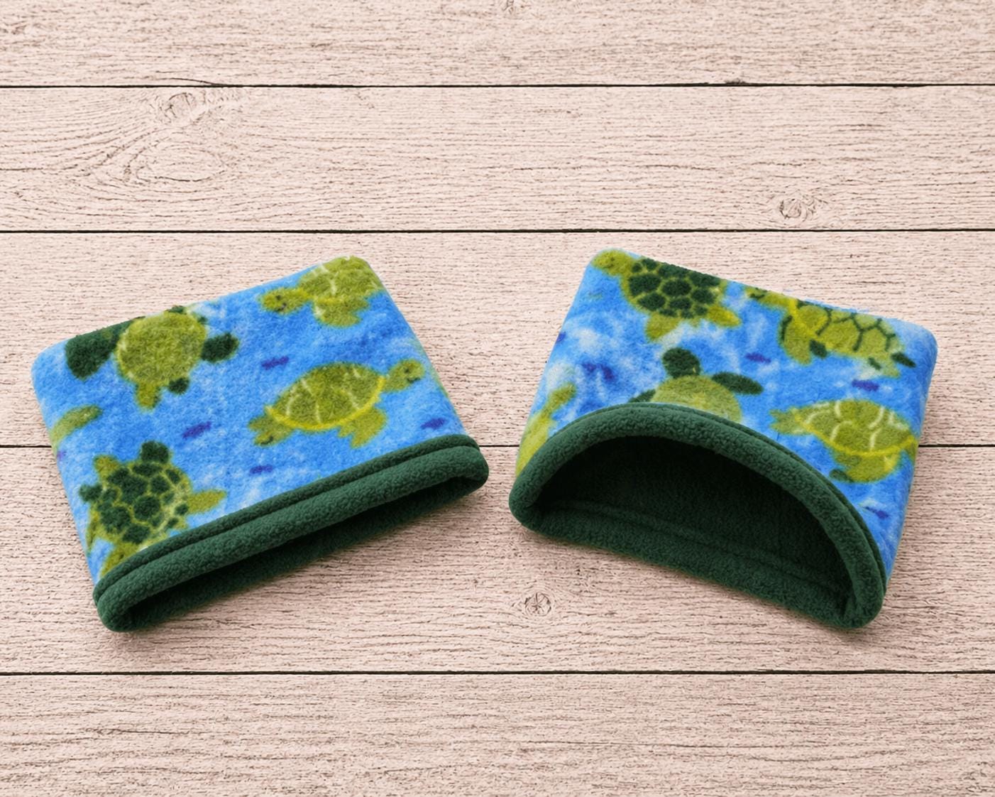 Ready to Ship Fleece Guinea Pig Bed, Hedgehog Ferret Sleep Sack or Cuddle Sack Stay-Open Snuggle Pouch Small Pet Cozy Hideout cuddle cup bed