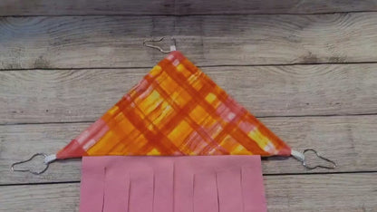 Custom Fleece Corner Hideaway Curtain for Small Pet Cages – Washable Bedding