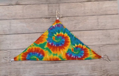 Custom Fleece Hammock for Guinea Pigs, Ferrets, rats, hedgehogs & Small Pets – Washable Hanging Hammock Soft Bed, Custom Cage Accessory