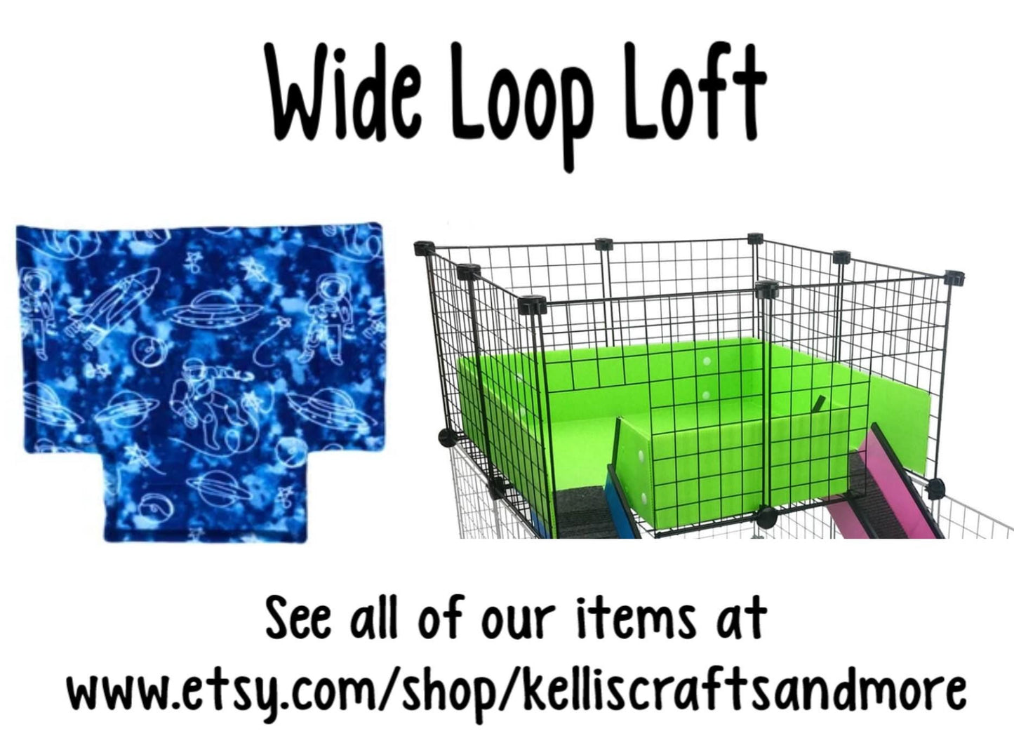 28"x28" 2x2 Loft Pad Ramp Cutouts Custom Washable Fleece Guinea Pig Cage Liner C&C Bedding Absorbent U-Haul Pad 2x3 2x4 2x5 2x6 Midwest rat